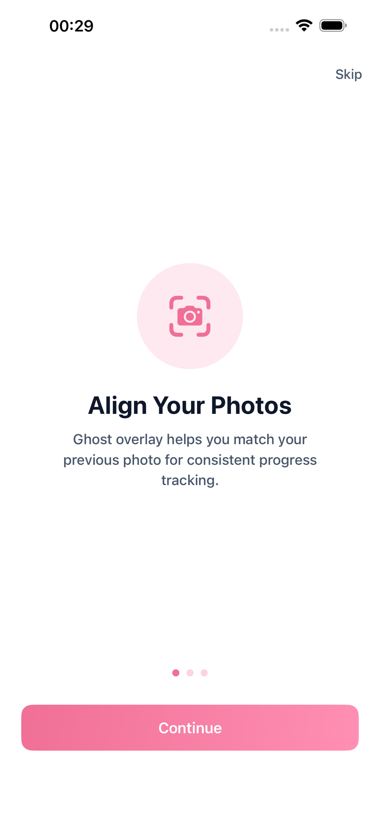Ghost overlay alignment